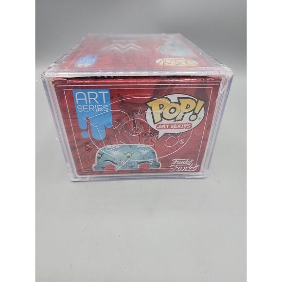 Funko Pop! WWE Wrestling Art Series - THE ROCK #44 - Walmart Exclusive READ - Picture 5 of 10